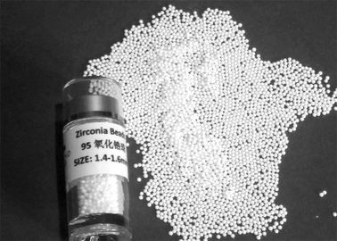Η υψηλή σκληρότητα 95 Zirconia διακοσμεί τις αλέθοντας χάντρες 1,4 - 1,6 χιλ. Zirconia για τη διασπορά με χάντρες