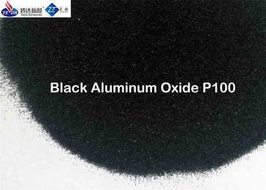 Αιχμηρό συνθετικό οξείδιο αλουμινίου ανατίναξης άμμου, μαύρο αργίλιο P100 οξειδίων σμυρίδων για να κάνει τις ζώνες άμμου