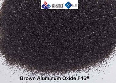 Τεχνητή λειαντική F46 υψηλή ανθεκτικότητα οξειδίων αλουμινίου κορούνδιου ανακυκλώσιμη για τον καθαρισμό επιφάνειας