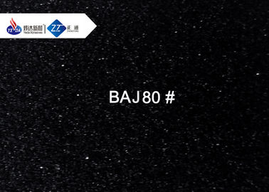 Μαύρο Al2O3 80% ελάχιστο J16# μέσων ανατίναξης οξειδίων αλουμινίου υψηλής αγνότητας - J240#
