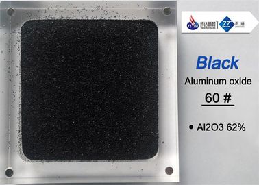 8.0 μαύρο λειαντικό οξειδίων αργιλίου Mohs, ανατίναξη οξειδίων αλουμινίου 3.50g/Cm3