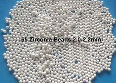 Το κάθετο αλέθοντας πυριτικό άλας ζιρκονίου μύλων διακοσμεί 1,6 - 1.8mm/2,0 - 2.2mm με χάντρες 65 χάντρες Zirconia