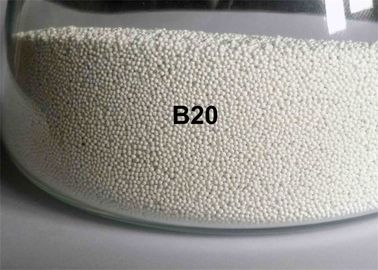 Η κεραμική άμμος Zirconia μέσων ανατίναξης χαντρών μM B60 125-250 για την επιφάνεια τελειώνει στο ανοξείδωτο