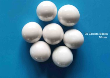 Ανθεκτικές κεραμικές σφαίρες 95 Zirconia Yttrium που σταθεροποιείται για τα υψηλά υλικά ιξώδους