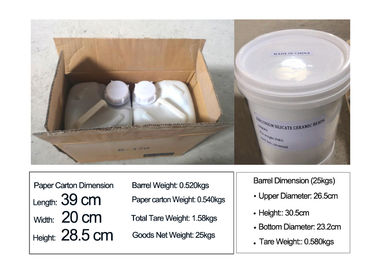 B30 0.425mm κεραμικές χάντρες που ανατινάζουν για το διασκεδασμό θερμότητας AAU Shell