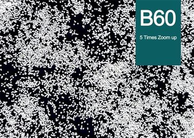 Η αμμόστρωση B60 επιφάνειας κραμάτων αλουμινίου ταξινομεί 0,150 έως 0,300 κεραμικής χιλ. ανατίναξης χαντρών