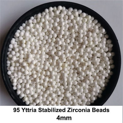 95 σταθεροποιημένο Yttrium Zirconia διακοσμούν τα αλέθοντας μέσα με χάντρες 1.82.0mm 2.02.2mm υψηλός πηλός ιξώδους
