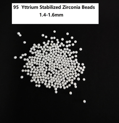 αλέθοντας χάντρες πυριτικών αλάτων ζιρκονίου χαντρών 1.82.0mm Zirconia για το χρώμα επιστρώματος