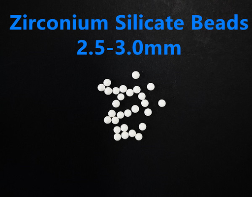 το πυριτικό άλας ζιρκονίου 2.53.0mm διακοσμεί τη διασπορά 65 Zirconia με χάντρες λείανσης φυτοφαρμάκων χαντρών