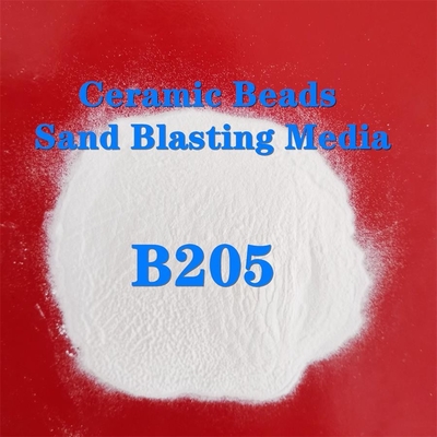 B205 κεραμικά μέσα ανατίναξης χαντρών για τη στίλβωση καθαρισμού άμμου
