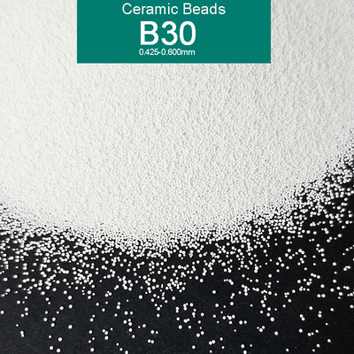 0,600mm B30 Κεραμικά λειαντικά μέσα αμμοβολής για καθαρισμό καλουπιών γυάλινων μπουκαλιών
