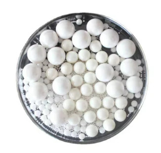 Density Ceramic Grinding Media Strong Corrosion Resistance Low Porosity Vicker Hardness &gt; 1180 Δυνατότητα χονδρικής επεξεργασίας από κεραμικά υλικά