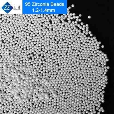 Αλέθοντας χάντρες Zirconia υψηλής αγνότητας, κεραμικές σφαίρες Zirconia μπαταριών υλικές