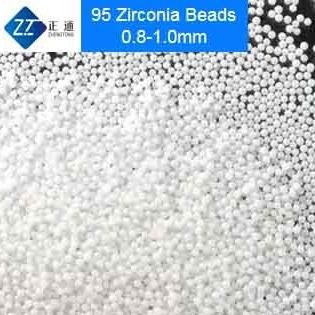 95 Σταθεροποιημένα με ιττρώο σφαιρίδια ζιρκόνιας 1,6-1,8 mm Μέσα άλεσης για γυαλισμό ή διακόσμηση κοσμημάτων