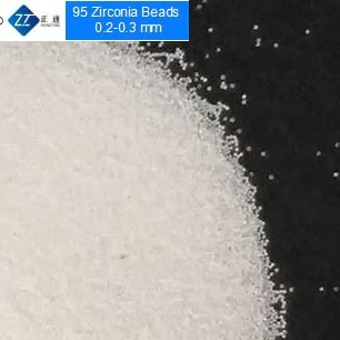 Φαρμακευτικά μέσα 9 άλεσης Zirconia διασποράς ελαστικότητα σκληρότητας 210GPa Mohs