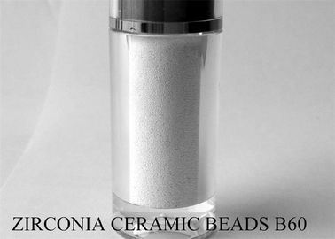 Η υψηλή σκληρότητα Zirconia διακοσμεί τα κεραμικά μέσα B60 ανατίναξης για τον καθαρισμό σωλήνων μετάλλων με χάντρες