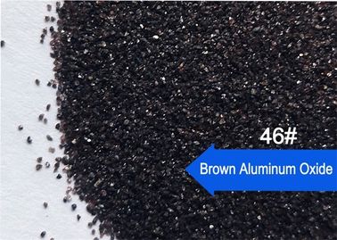 Al2O3 95% καφετιά λειαντικά μέσα 46# FEPA αμμόστρωσης μέσων ανατίναξης οξειδίων αλουμινίου