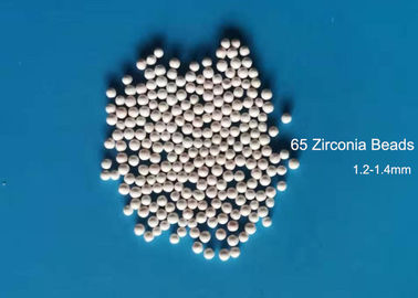 Καλές αντίκτυπου αντίστασης χάντρες πυριτικών αλάτων ζιρκονίου μέσων Zirconia αλέθοντας για το επίστρωμα χρωμάτων
