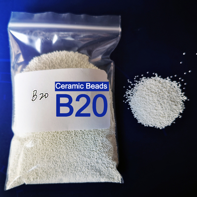 B20 το κεραμικό μέγεθος μέσων ανατίναξης 0.6000.850mm εφαρμόσιμο για τους σωλήνες χάλυβα καθαρίζει