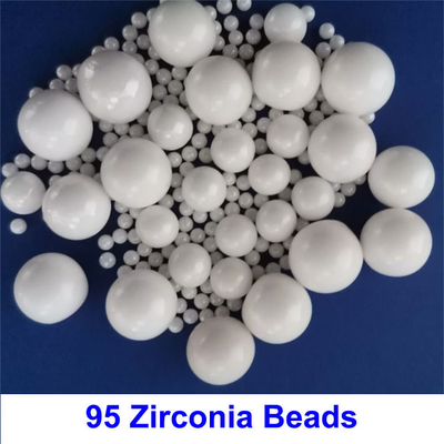 Σταθεροποιημένες Yttrium χάντρες οξειδίων ζιρκονίου 95 χάντρες Yttria Zirconia στο επίστρωμα χρωμάτων