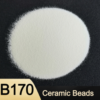 B170 B100 Ceramic Bead Blasting Zirconia Ceramic Bead για σατινέ μεταλλική επιφάνεια