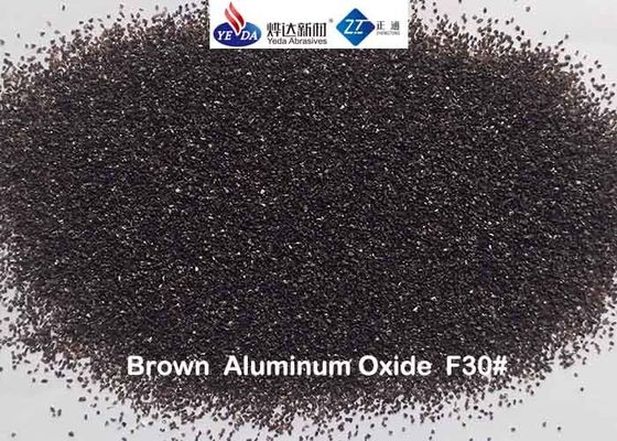 95% Al2O3 Aluminum Oxide Grit Blasting , Sandblasting Aluminum Oxide Blast Media