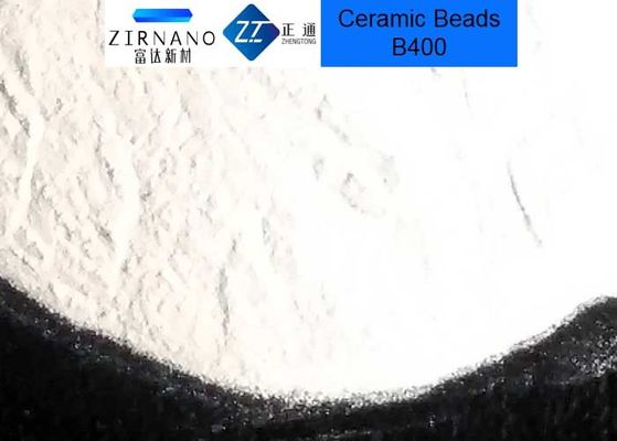 Metal Surface Finishing Ceramic Bead Blasting Media B170/B205 / B400 High Toughness