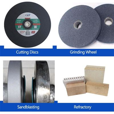Tilting Furnace Aluminum Oxide Abrasive Grits FEPA Brown 30# 36# 46# For Cutting Discs