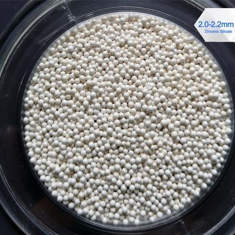 1.8 - 2.0mm/κεραμικές σφαίρες 2,0 - 2.2mm Zirconia, κεραμικές αλέθοντας σφαίρες 1.1KN 