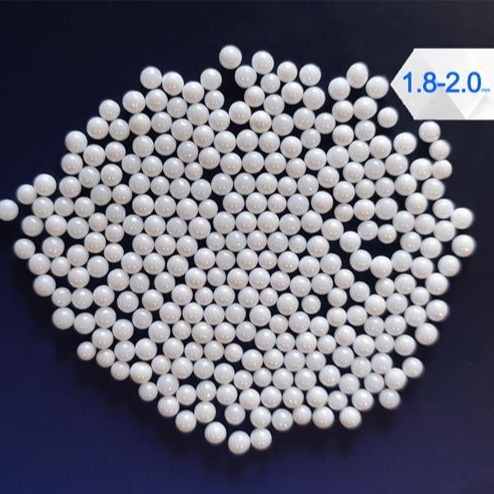 Υψηλή ιξώδους πηλού λείανσης πυκνότητα 6.0g/Cm3 χαντρών μέσων λείανσης Zirconia μέσων σταθεροποιημένη Yttrium