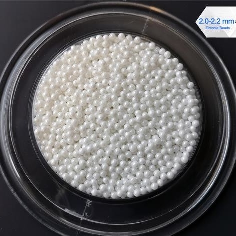 2.0 - 2.2mm/σφαίρες οξειδίων ζιρκονίου 2,2 - 2.4mm, συμπυκνώνοντας χάντρες Zirconia σφαιρών